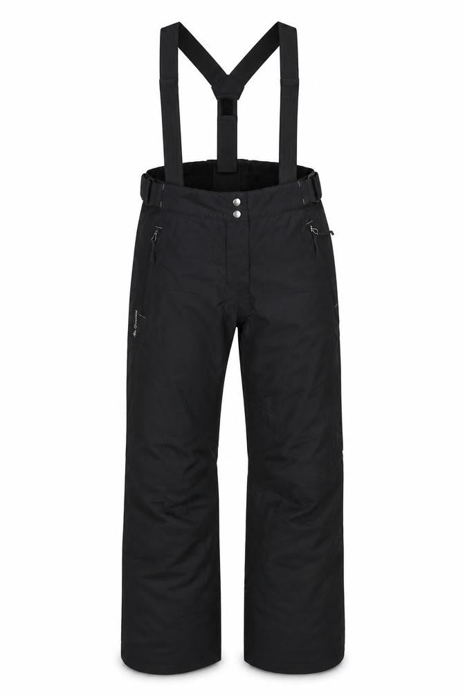 Quechua Men’s Black S Snow Pants Ski Trousers Braces Insulated