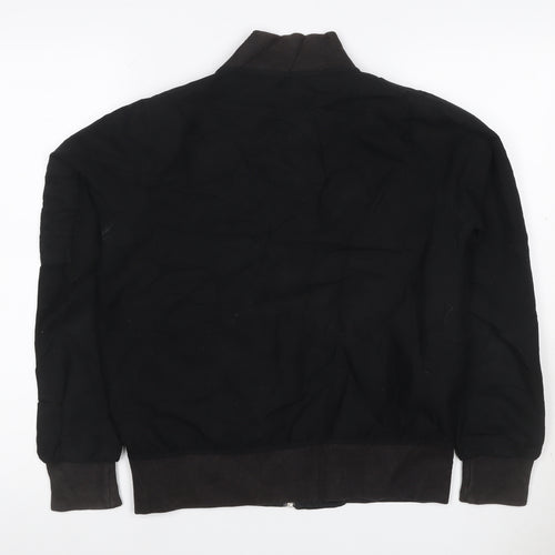 Miss 21 Women’s Black Size S Bomber Jacket Full Zip