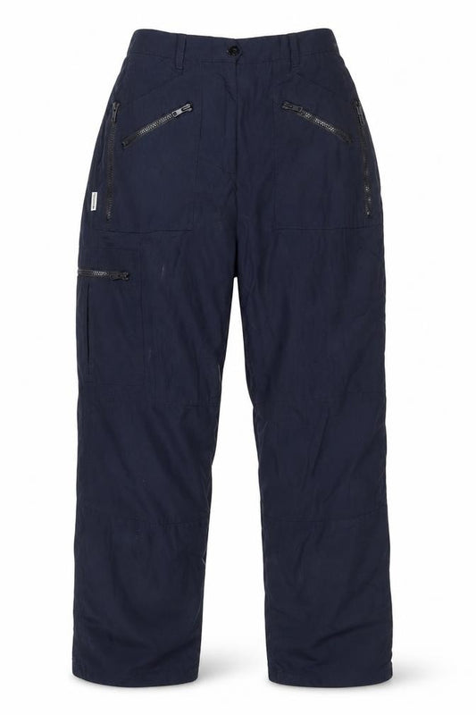 Trespass Men’s Blue S Snow Pants Waterproof Zip Pocket Trousers