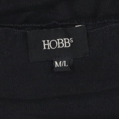 Hobbs Women Black Size M Basic Knit V-Neck Sleeveless Tank Top