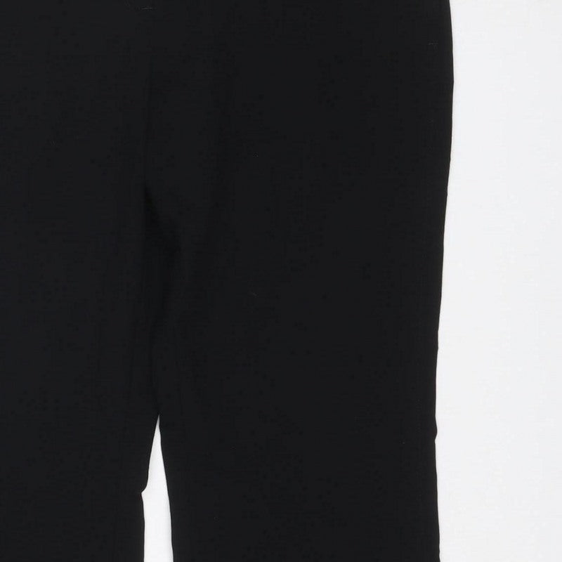 Marks & Spencer Women’s Black Size 12 Bootcut Tailored Trousers