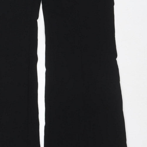 Marks & Spencer Women’s Black Size 12 Bootcut Tailored Trousers