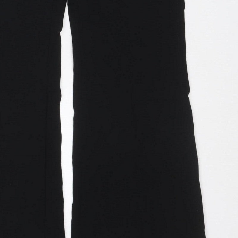 Marks & Spencer Women’s Black Size 12 Bootcut Tailored Trousers