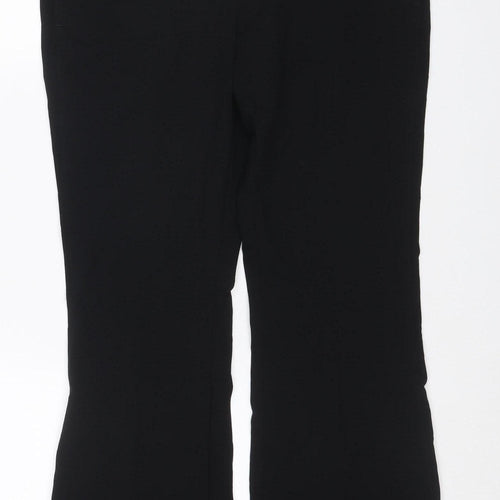 Marks & Spencer Women’s Black Size 12 Bootcut Tailored Trousers