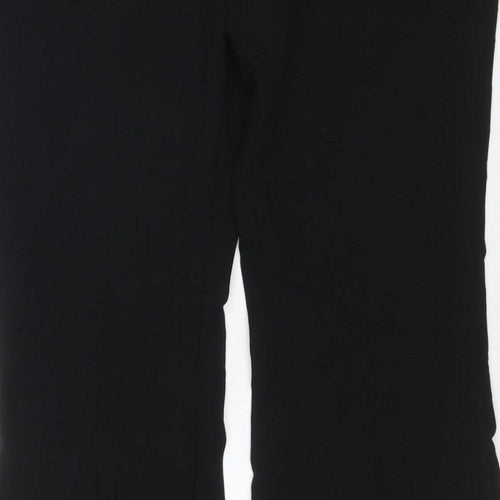 Marks & Spencer Women’s Black Size 12 Bootcut Tailored Trousers