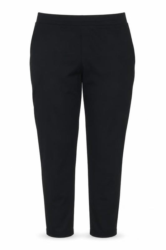 M&S Women’s Black Side Stripe Wide-Leg Stretch Trousers UK 14