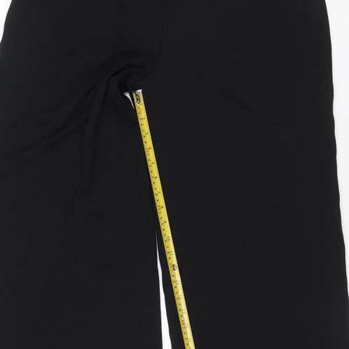 Marks and Spencer Unisex Black 38 Short Stretch Dress Trousers