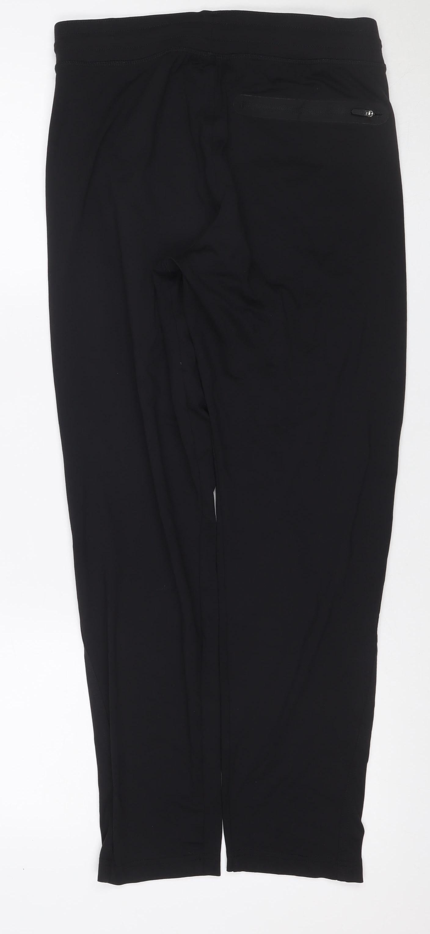 M&S Goodmove Women’s Black S Tapered Jogger Activewear Trousers