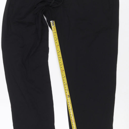 M&S Goodmove Women’s Black S Tapered Jogger Activewear Trousers