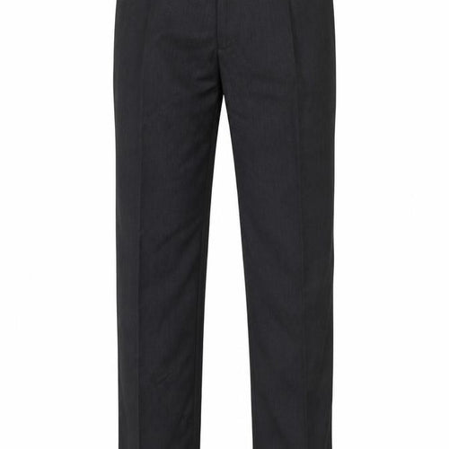 Marks and Spencer Men's Black 32in Wool Blend Dress Trousers Straight