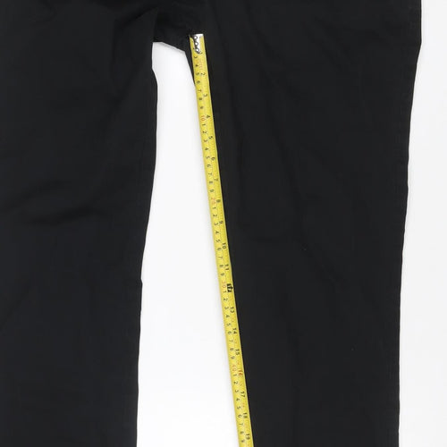 Marks and Spencer Men’s Black Slim Chino Trousers Size 36/33