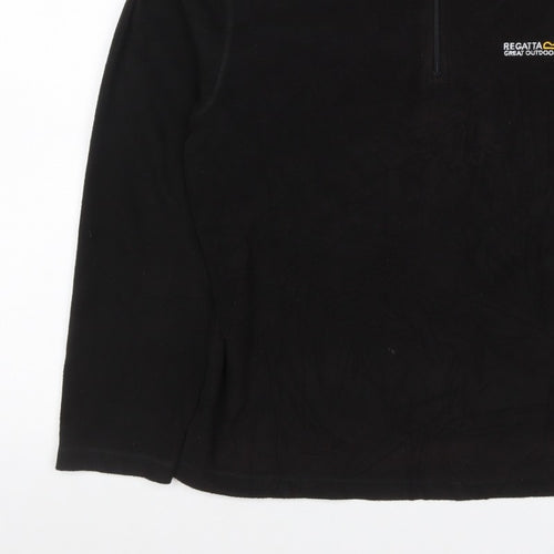 Regatta Men’s Black M 1/2 Zip Fleece Sweatshirt Outdoor