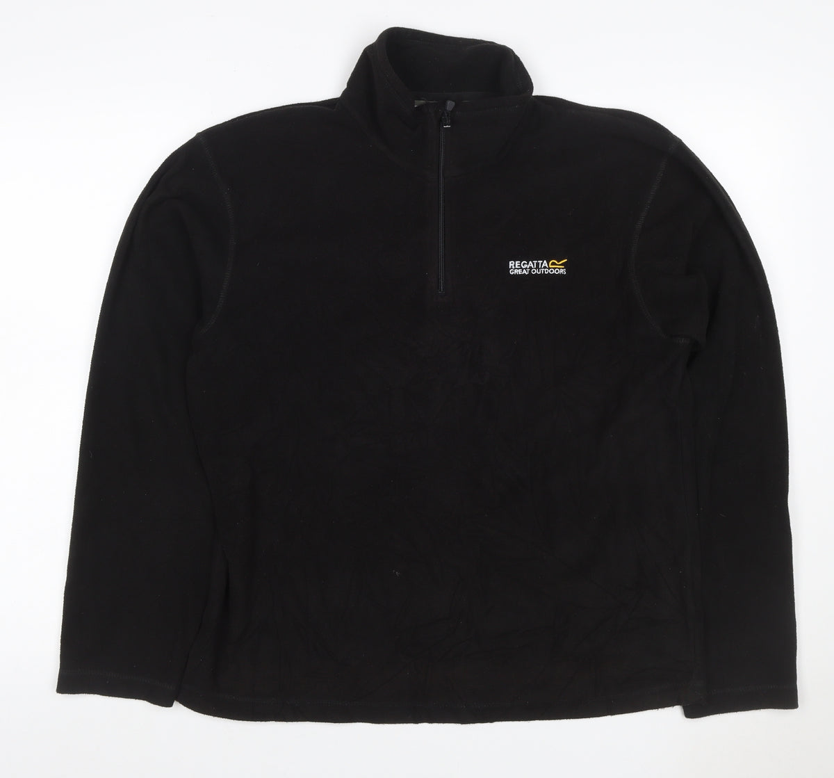 Regatta Men’s Black M 1/2 Zip Fleece Sweatshirt Outdoor