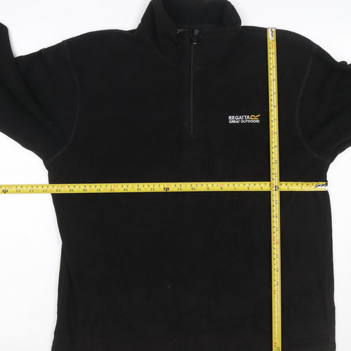 Regatta Men’s Black M 1/2 Zip Fleece Sweatshirt Outdoor