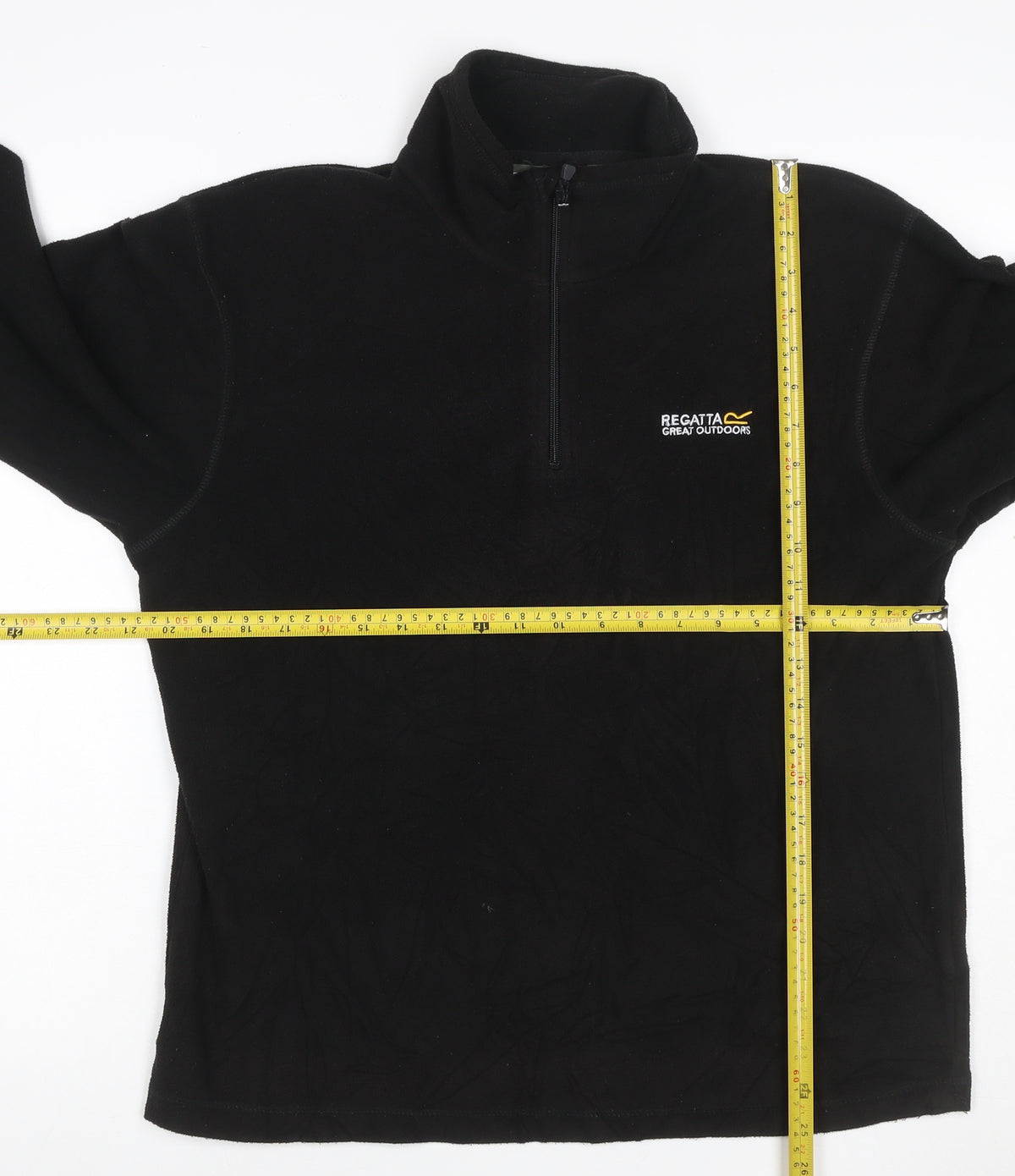 Regatta Men’s Black M 1/2 Zip Fleece Sweatshirt Outdoor