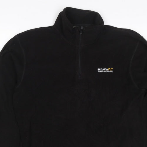 Regatta Men’s Black M 1/2 Zip Fleece Sweatshirt Outdoor