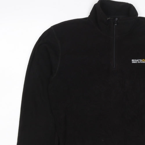 Regatta Men’s Black M 1/2 Zip Fleece Sweatshirt Outdoor