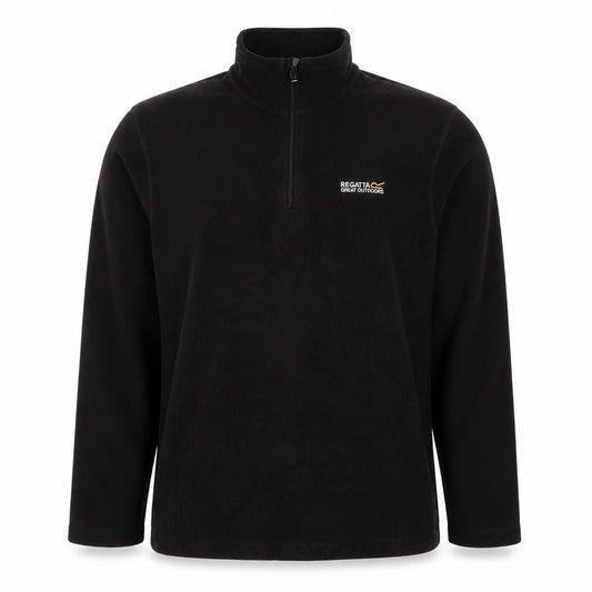 Regatta Men’s Black M 1/2 Zip Fleece Sweatshirt Outdoor