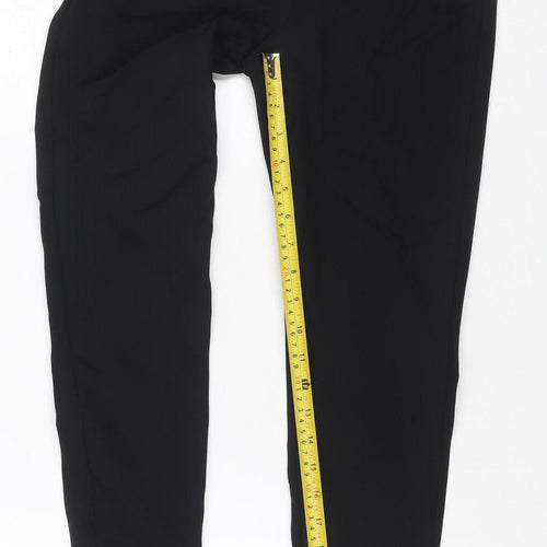 River Island Women’s Black Size 8 Skinny Stretch Trousers