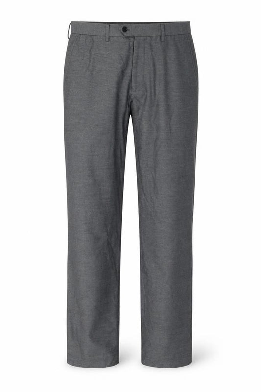 Next Men’s Grey 34R Straight Dress Trousers 34W 33L