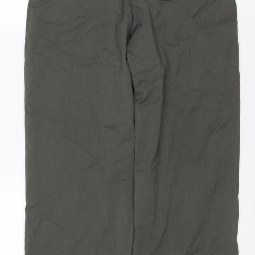 ASOS Men’s Green 30L Slim Flat Front Formal Trousers