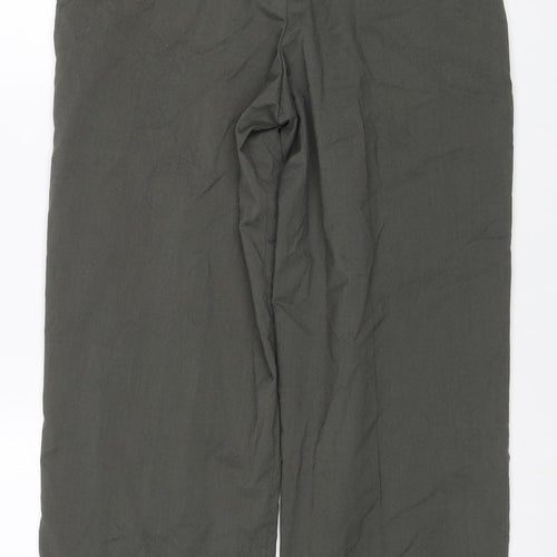 ASOS Men’s Green 30L Slim Flat Front Formal Trousers
