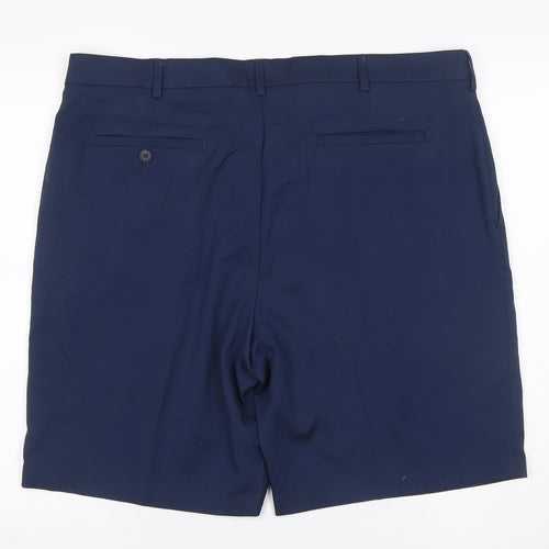 Roundtree & Yorke Men’s Blue Performance Stretch Shorts 40in