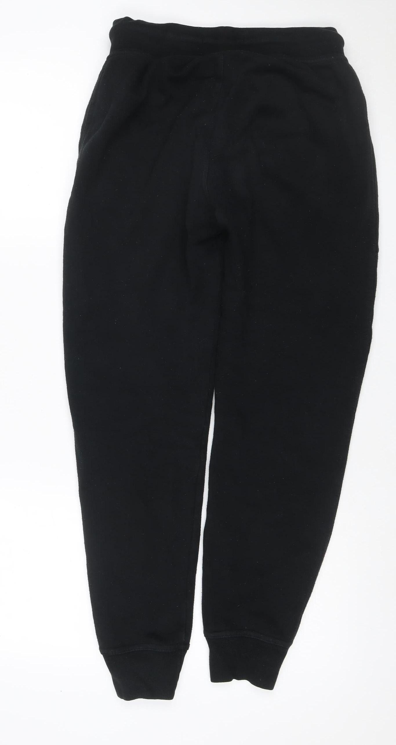 McKenzie Men’s Black XS Jogger Sweatpants Cotton Blend Drawstring