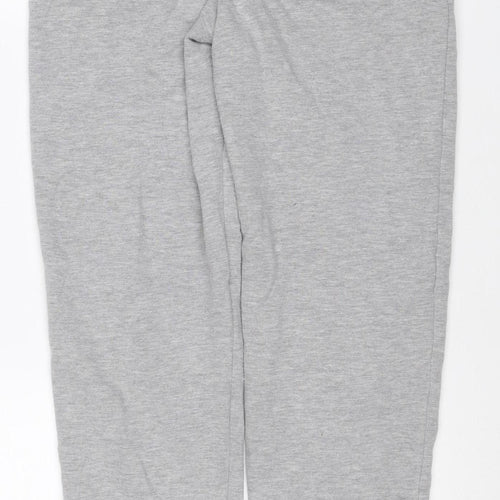 Converse Boys Grey Jogger Sweatpants 14 Years Cotton Blend Drawstring