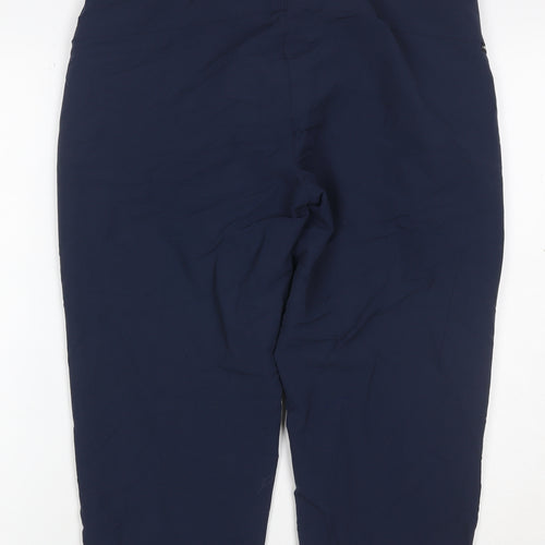Rohan Women’s Navy Size 12 Stretch Walking Trousers Zip Pockets