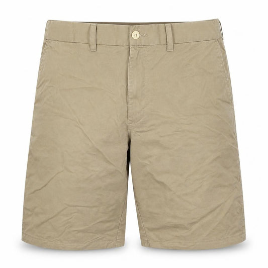 Marks and Spencer Men’s Beige W36 Cotton Chino Shorts Flat Front