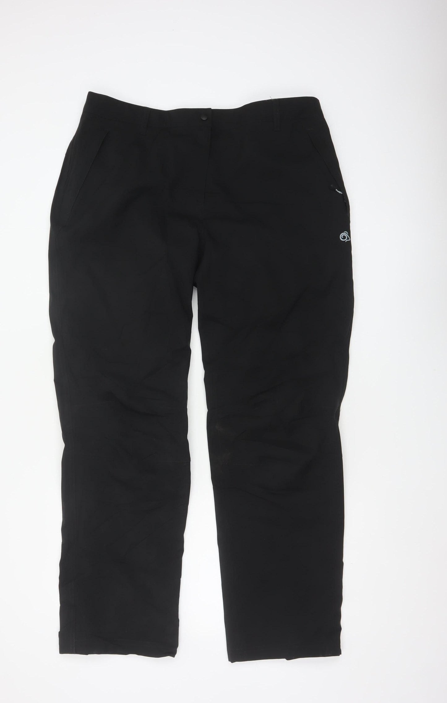 Craghoppers Women’s Black UK 16 Regular Aquadry Waterproof Rain Trousers