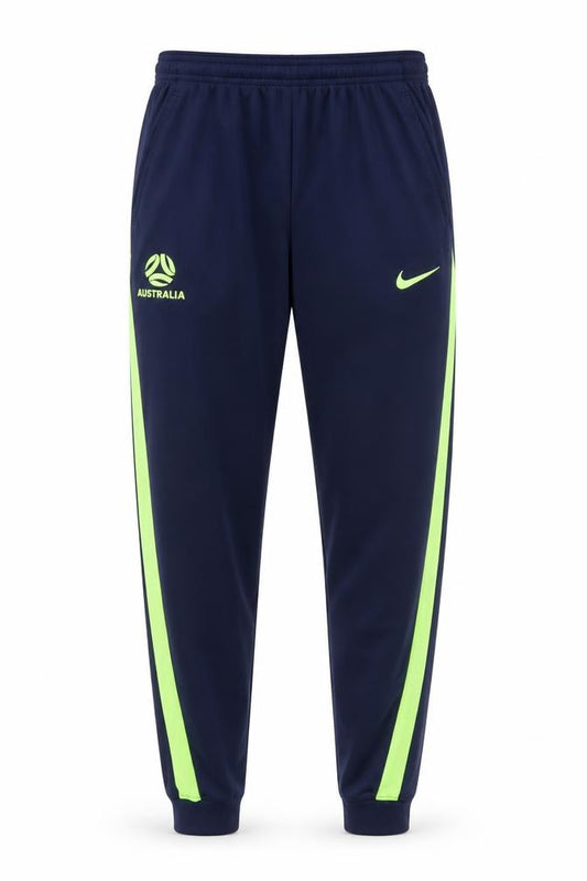 Nike Men’s Blue Green M Australia Football Logo Jogger Sweatpants