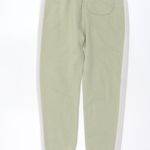 Ellesse Boys Green 10-11 Years Jogger Sweatpants Side Stripe NWT