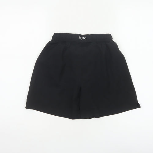 Nike Boys Black Manchester United Dri-FIT Football Shorts 10-12 Years