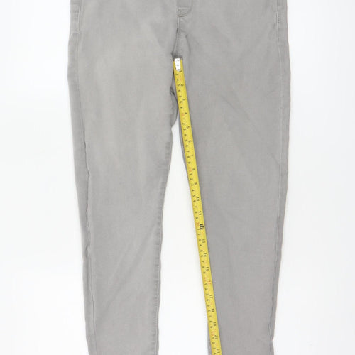 Denim Co Women Grey UK 12 Skinny Stretch Denim Jeggings
