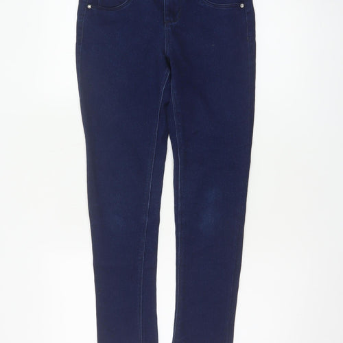 Squeeze Women’s Blue Size 12 Dark Wash Stretch Skinny Jeans