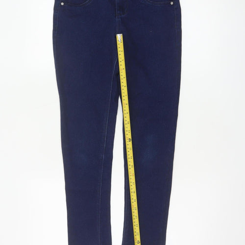 Squeeze Women’s Blue Size 12 Dark Wash Stretch Skinny Jeans