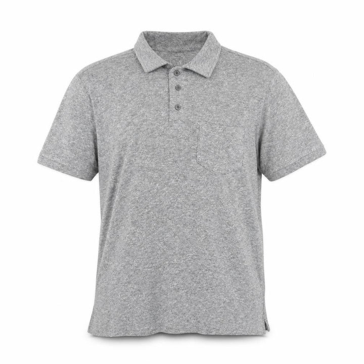Gap Men’s Grey Marl Polo Shirt Size S Short Sleeve Cotton Blend