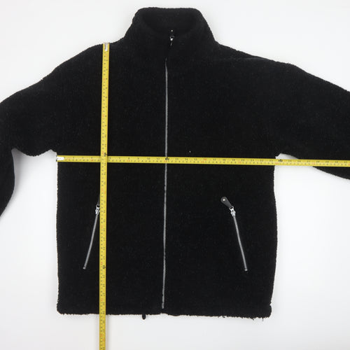 Country Trader Men’s Black L Fleece Full Zip Lined Jacket