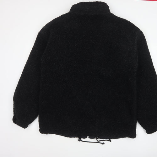 Country Trader Men’s Black L Fleece Full Zip Lined Jacket