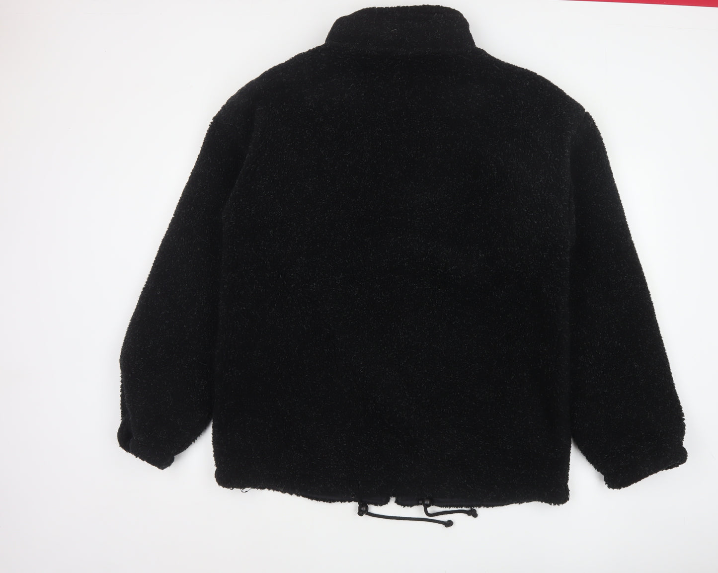 Country Trader Men’s Black L Fleece Full Zip Lined Jacket