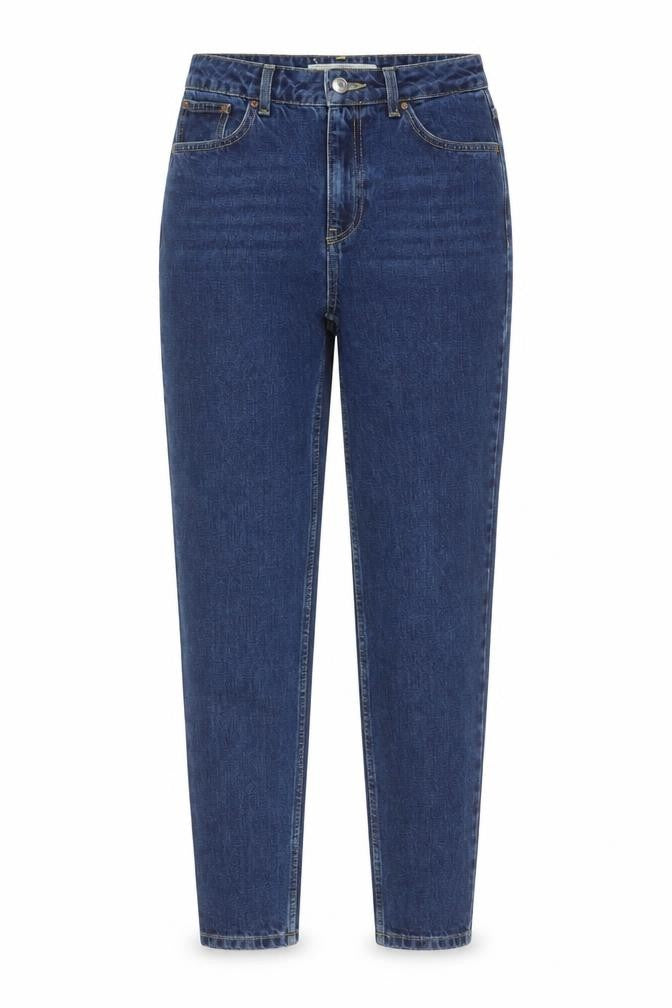 Topshop Moto Women’s Blue UK 8 High Rise Mom Jeans W26 L32