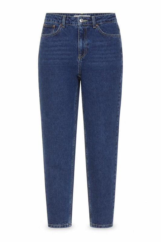 Topshop Moto Women’s Blue UK 8 High Rise Mom Jeans W26 L32