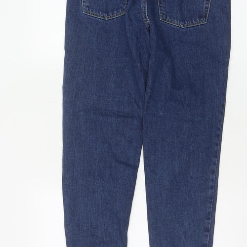 Topshop Moto Women’s Blue UK 8 High Rise Mom Jeans W26 L32