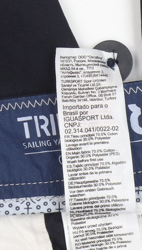 Tribord Women’s Navy Blue Size 10 Tapered Chino Sailing Trousers