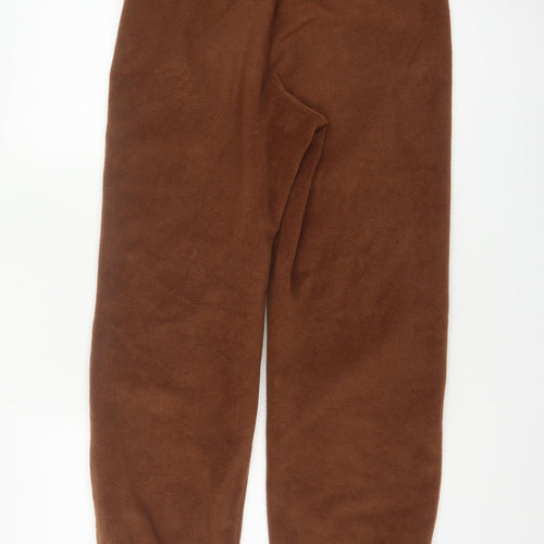 Berghaus Women’s Brown Fleece Joggers Size S Drawstring Cuffed