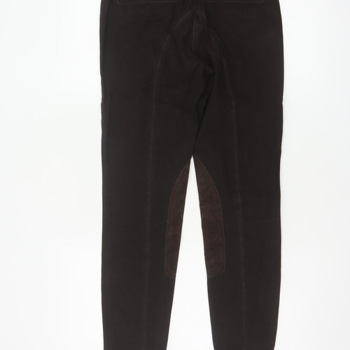 Cambio Women Brown UK 8 Rachel Skinny Stretch Jeans Zip Pockets