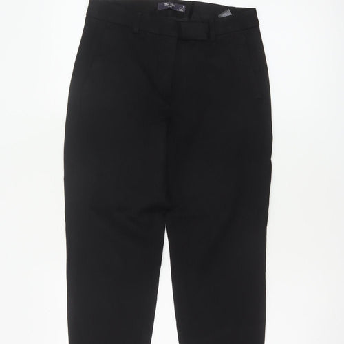 Marks and Spencer Women Black UK 8 The Mia Slim Tapered Trousers