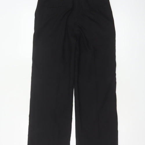 Next Women’s Black UK 6R Straight Leg Dress Trousers Workwear
